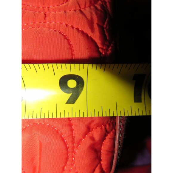 Coach 2004 Limited Edition Jack Russell Red Quilted Nylon & Leather Backpack main image 5